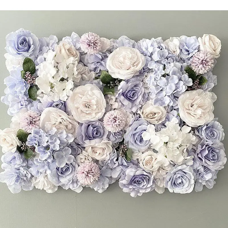 European Rose Artificial Flowers Room Aesthetics Flower Wall Wedding Decoration Background Cluster Christmas Silk Floral