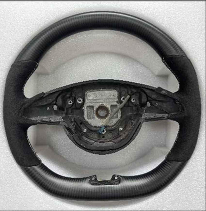 

Customized Carbon Fiber Steering Wheel For Mercedes Benz AMG CLA GLC GLB GLS GLE C63 E63 W176 W205 W213 2019-2022 Car Accessory