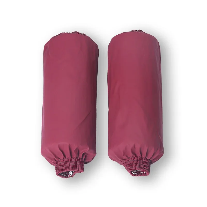 1Set Thick Oversleeve Waterproof PU Leather Oilproof Cuff Home Kitchen Cleaning Accessories Waterproof Sleeves Adult Arm Sleeves image 5