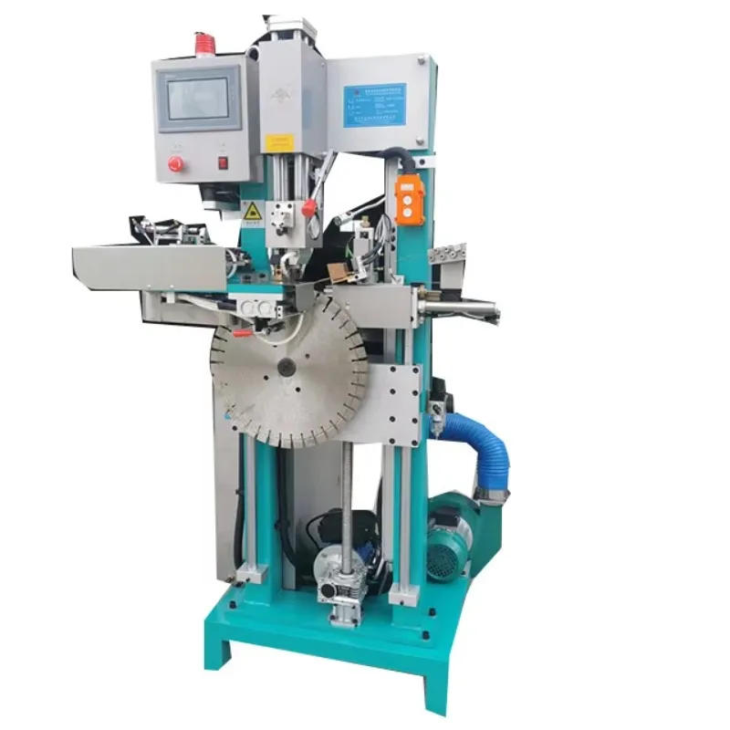 Fornitore automatico di macchine per brasatura con segmenti diamantati con lama per sega