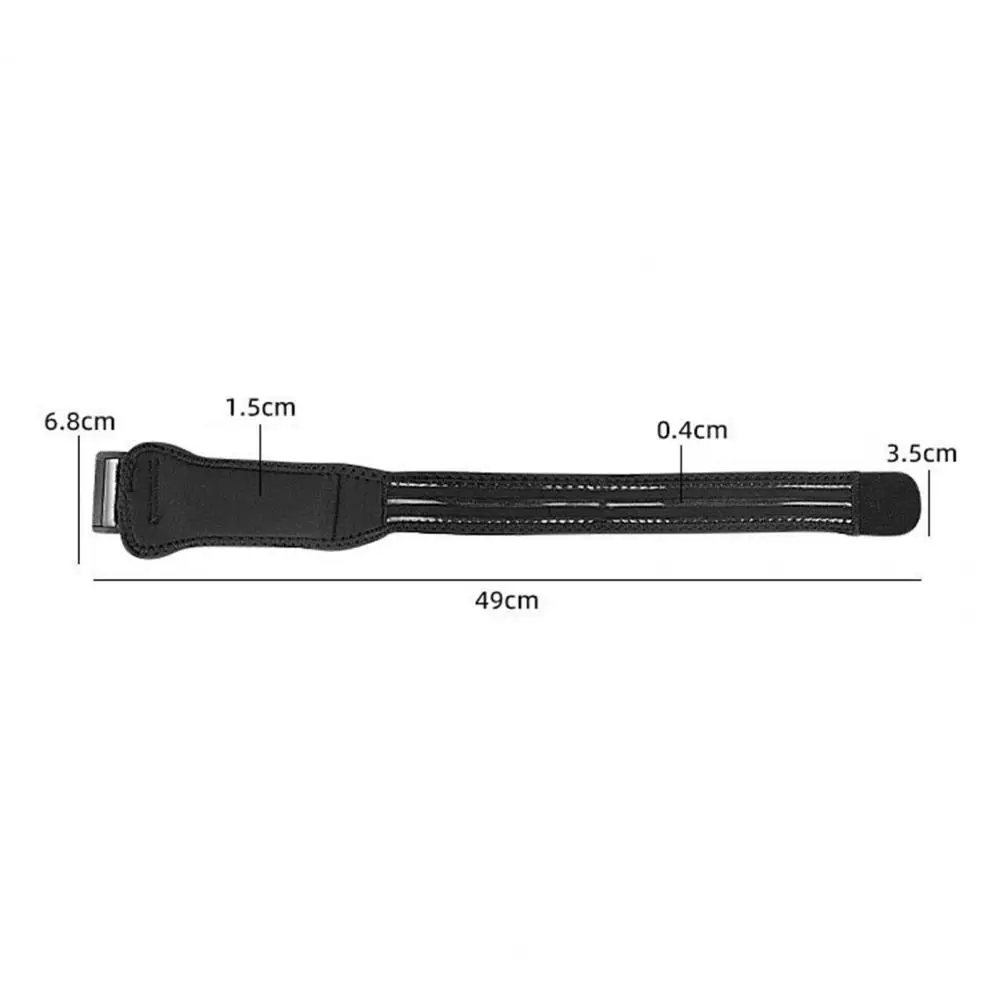 Knee Strap with Fastening Tape Knee Strap for Active Movement Adjustable Knee Strap with Patellar Tendon Support Ergonomic