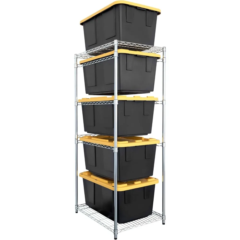 

Стальная большая полка — улучшите пространство, десульттер, ящик для хранения в гараже, кладовой, кухне