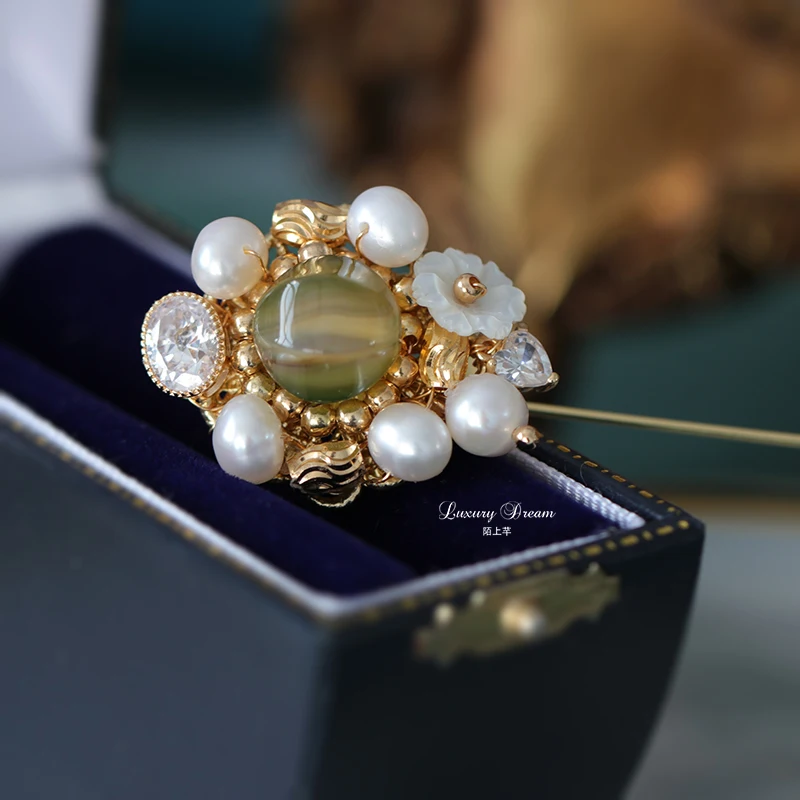 

Pearl brooch one-word pin fashion simple brooch corsage cardigan shawl button pin winter must-have fashion accessories