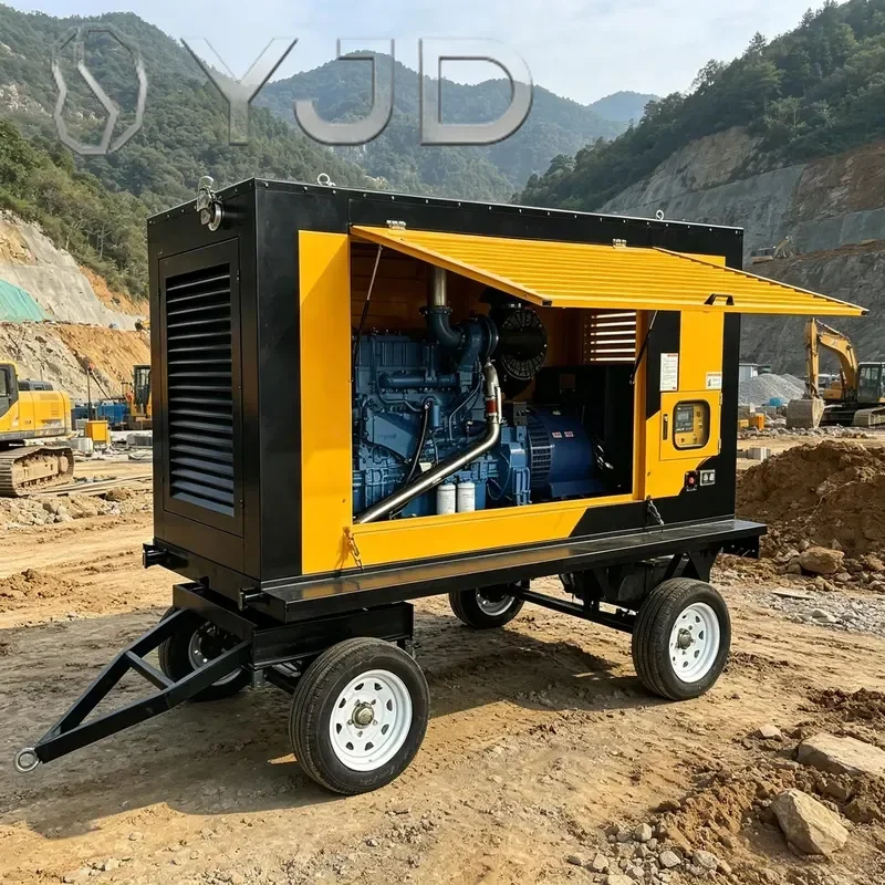Ultra Silent Water-Cooled Diesel Genset 12KVA~1000KVA, Pure Copper Alternator, 4 protections & LCD for EU Emergency Power