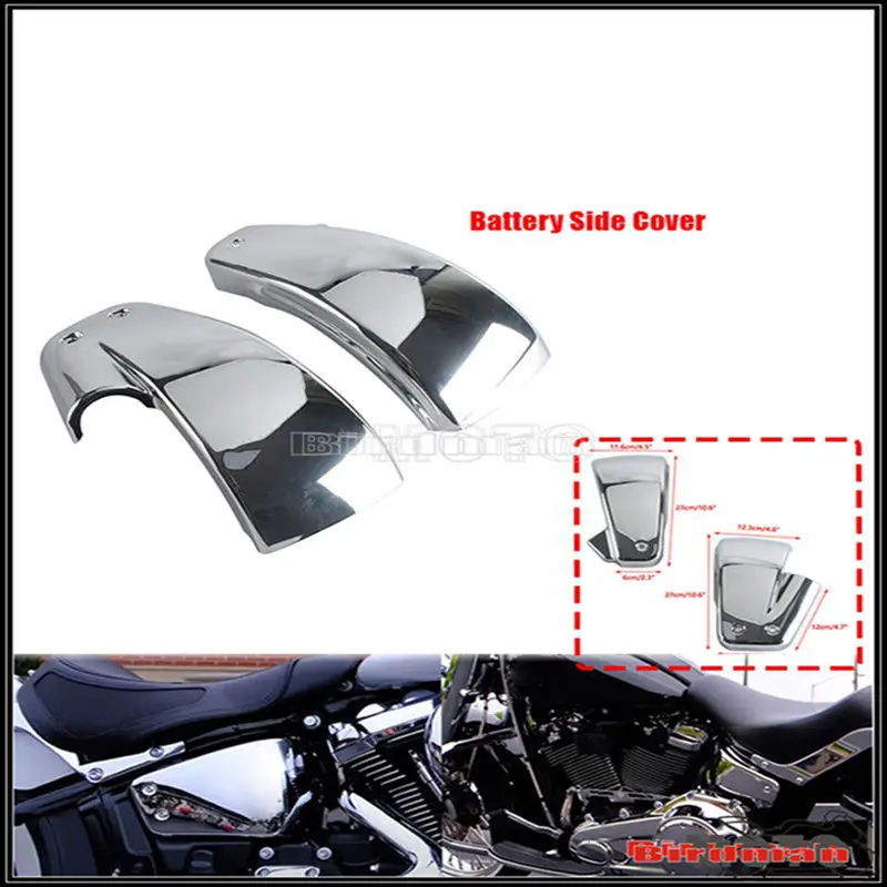 

Battery Side Cover Motorcycle Battery Protection Shell For Harley M8 Softail FXBR FXBRS FXDR FLSB FXFB FXFBS FLFB FLFBS 2018-24