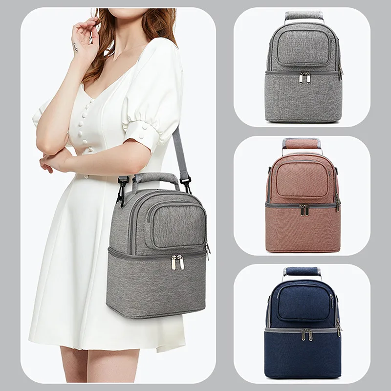 

Insulation Bag Milk Storage Breast Pump Maternity Cooler Layer Fresh Keeping Baby Food Backpack Feeding Bottle For Mother