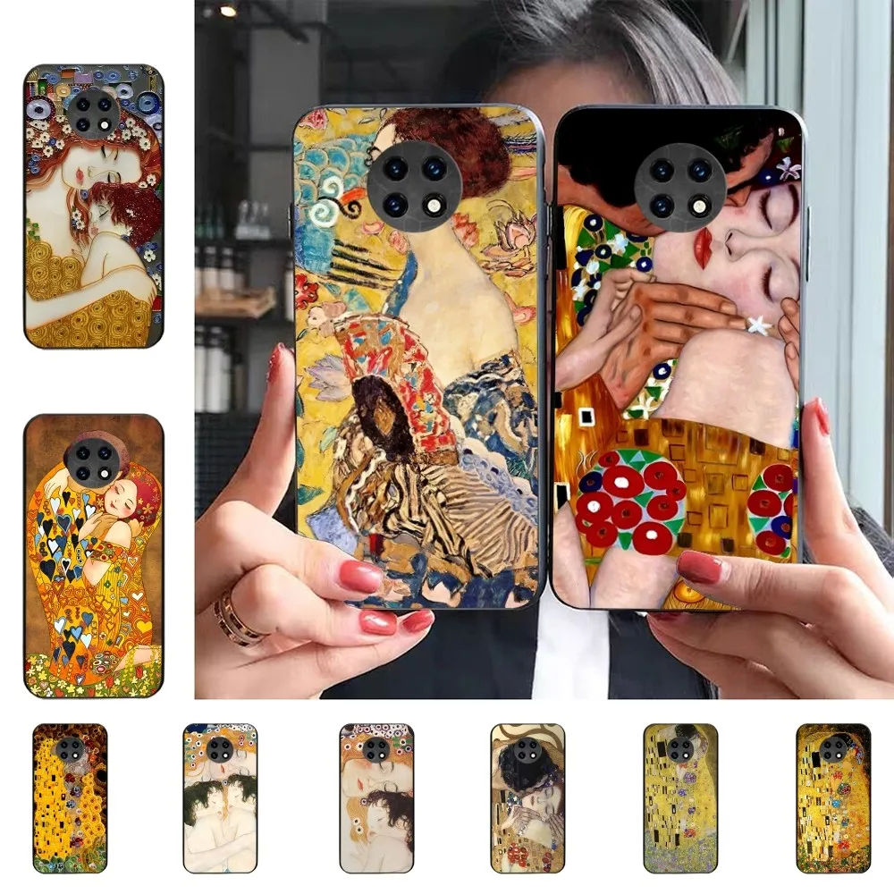 Starry Night Klimt Kiss Phone Case For Xiaomi Mi 5X 8 9 10 11 12 lite pro 10T PocoX3pro PocoM3 Note 10 pro lite