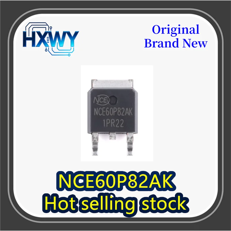 

(10/100 pieces) NCE60P82AK TO-252-2 P-channel 60V 82A Enhancement Power MOSFET 100% Brand New Original Fast Shipping