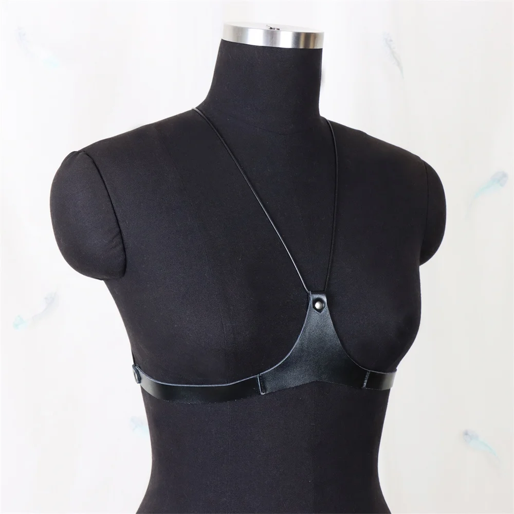 European and American style PU leather Belt Set Garter Belt Street Dance Nightclub Performance Restraint Harness Sexy Belt