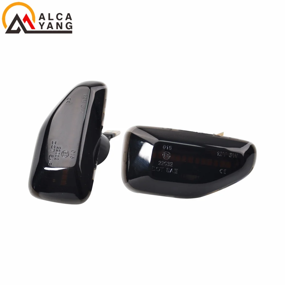 2 Stück LED Dynamische Seitenmarkierungsleuchten Pfeil-Blinker für Dacia Logan 2 Sandero 2 Duster 2 Renault Stepway – Detail 5