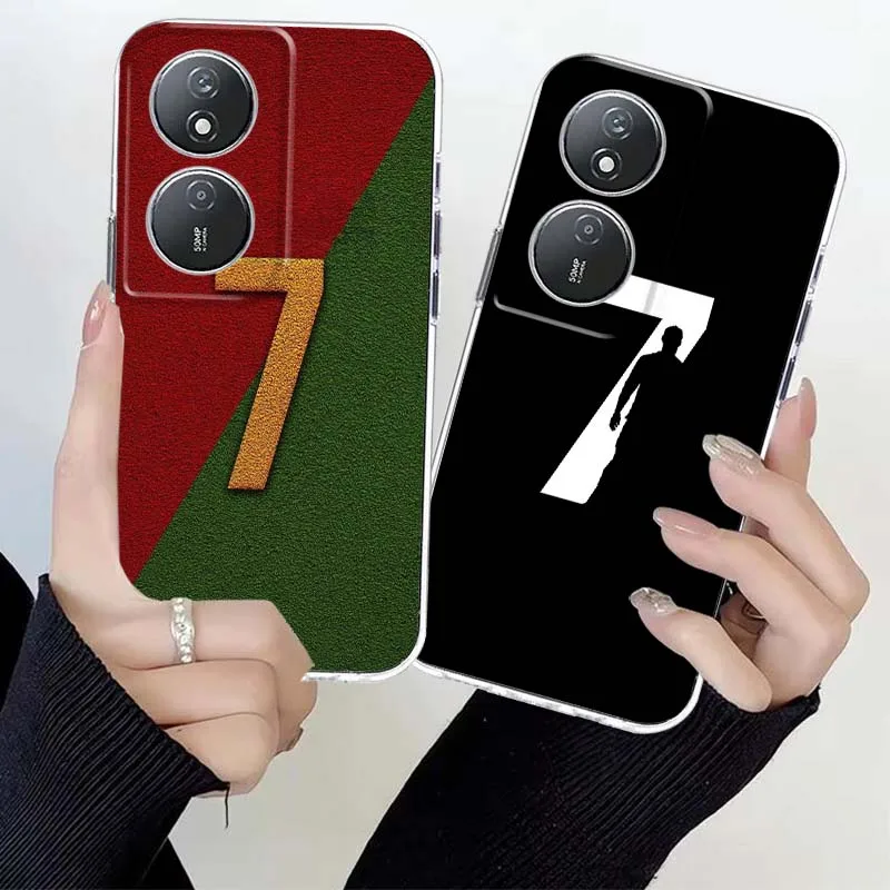 Funda para Teléfono Inteligente Honor Magic 8 7 6 5 4 3 400 200 100 90 80 70 50 9X Pro Flat GT Smart Lite con Diseño Deportivo y Número 10