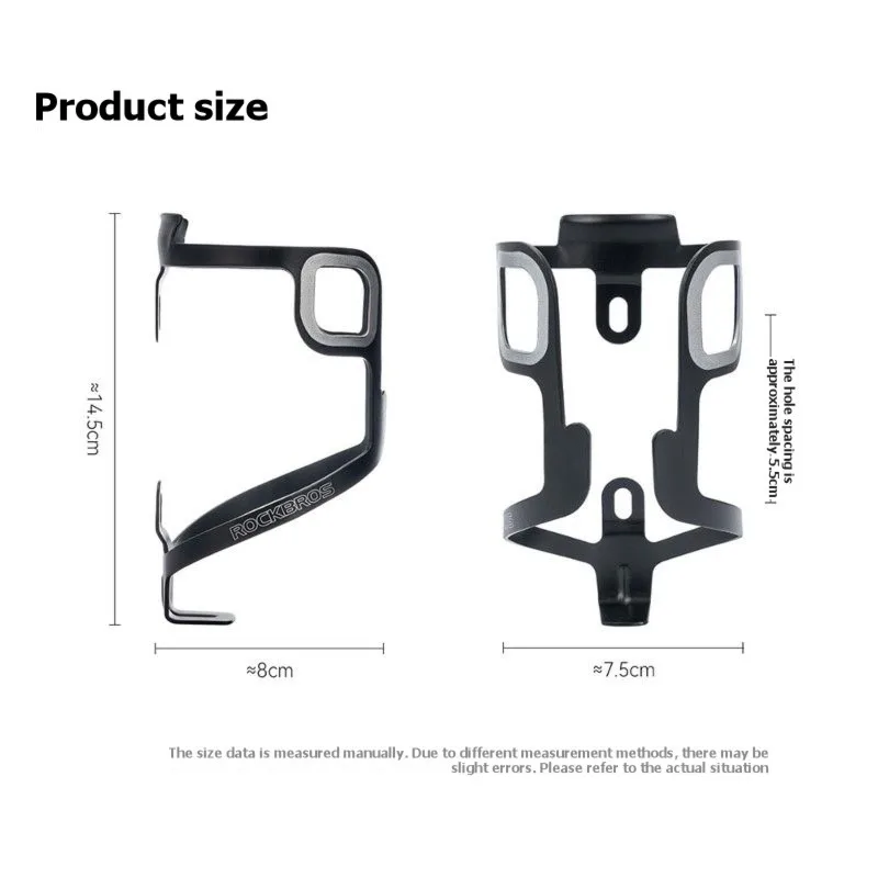 

AD10 ROCKBROS Держатель для бутылки с водой из алюминиевого сплава, легкий кейдж для велосипедной бутылки, для шоссейных и горных велосипедов
