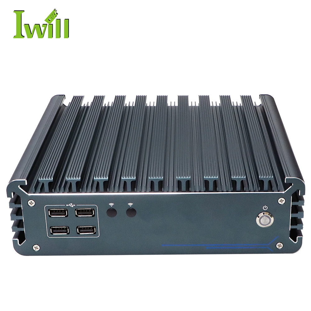 IWILL 3226 6 COM Fanless Embedded Industrial PC 12th Gen I5 I7 Industrial Computer for Surveillance Camera Company