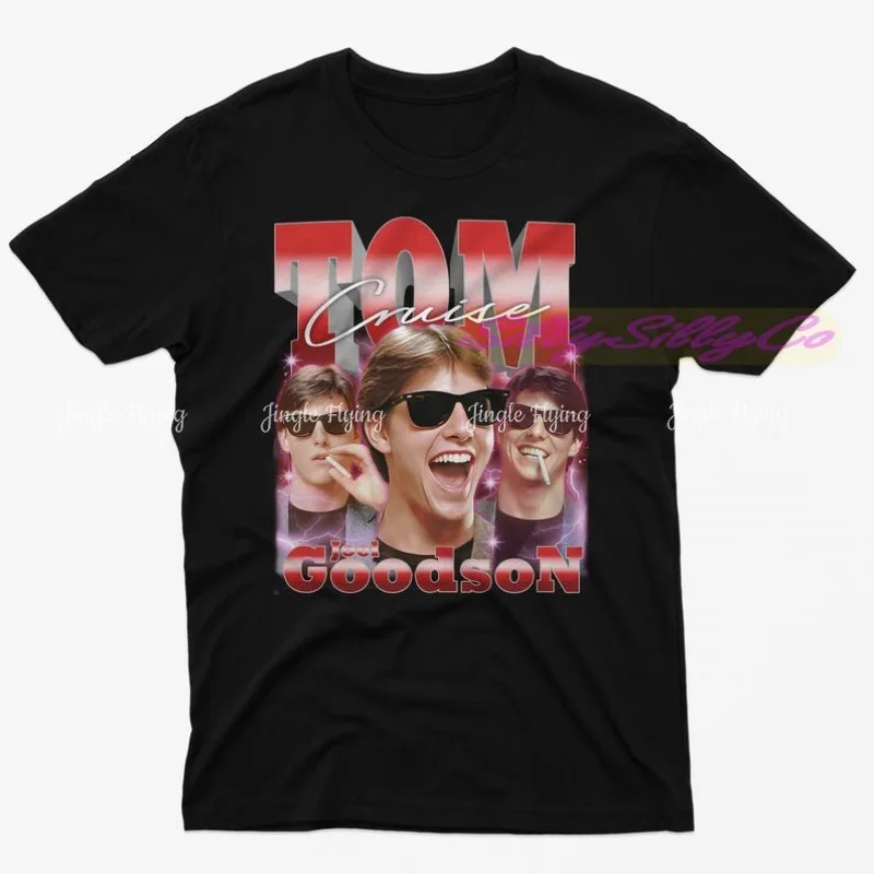 Camisa Vintage Camisetas Suéter Camiseta Sudadera con capucha Tom Cruise Camiseta Risky Business Merch