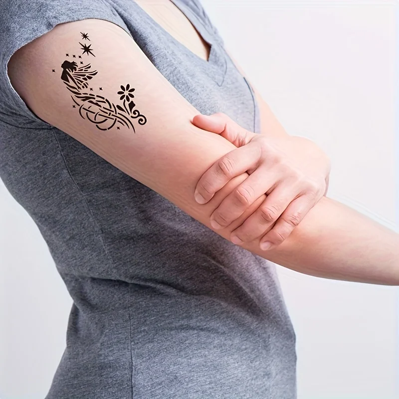 استنسل رسم الوجه 16 قطعة/المجموعة. للخشب، القماش، الورق، القماش، الأرضية، الكتاب، الإطار، الجدار، الأثاث، الزجاج. تاج الجبين وزارة الدفاع