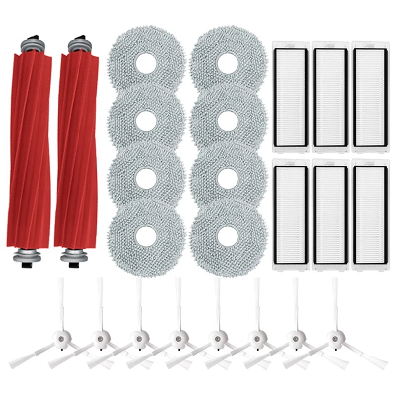 Aspirateur robot Roborock Q Revo/P10, brosse latérale principale, filtre Hepa, vadrouille, sac à poussière, pièces de rechange, accessoire