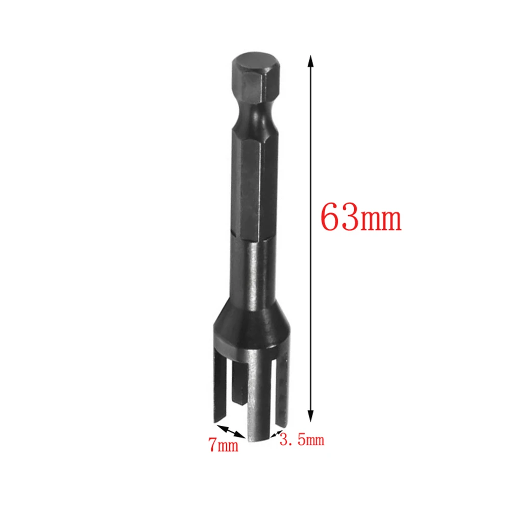 1pc RC Car Rod Ends Quick Assembly Tool 1/4inch Hex Shank Removal Installation Tools For 1/10 Rigs Crawler TRX4 TRX6 SCX10 Pro