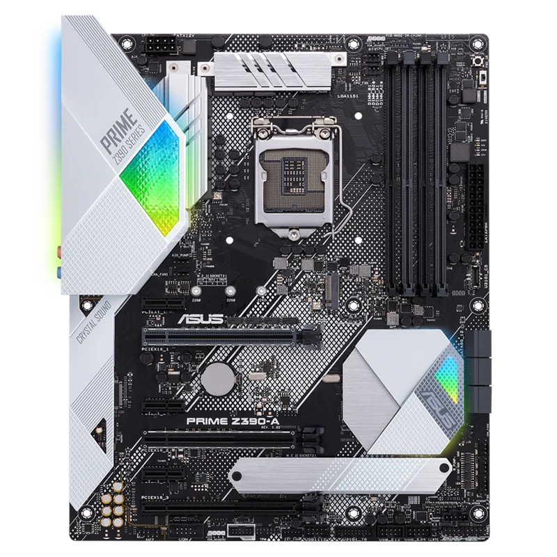 اللوحة الأم ASUS Prime Z390-A LGA 1151 (300 Series) Intel Z390 HDMI SATA 6 جيجابايت/ثانية USB 3.1 ATX Intel
