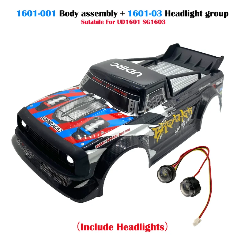 2 Ensembles de Différentiels en Métal pour SG1603 SG1604 SG1605 UD1601 UD1602 UD1603 1/16 Accessoires de Mise à Niveau de Voiture RC