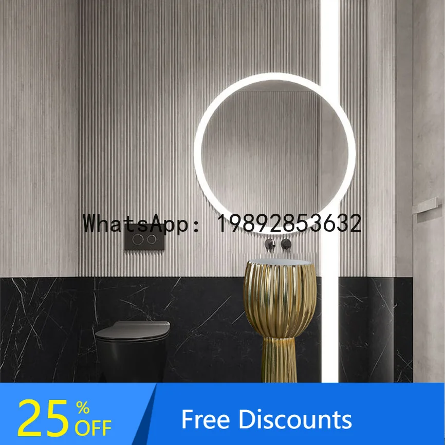 

XL Bathroom Floor-Standing Integrated Artificial Stone Pedestal Basin Unique Creative Artistic Washbasin