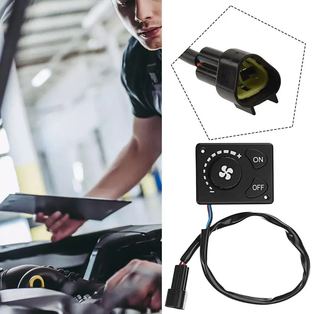 

12/24v Car Parking Heater Controller Lcd Vehicles Car Heater Knob Accessories For Truck Vehicle Boat C3f3