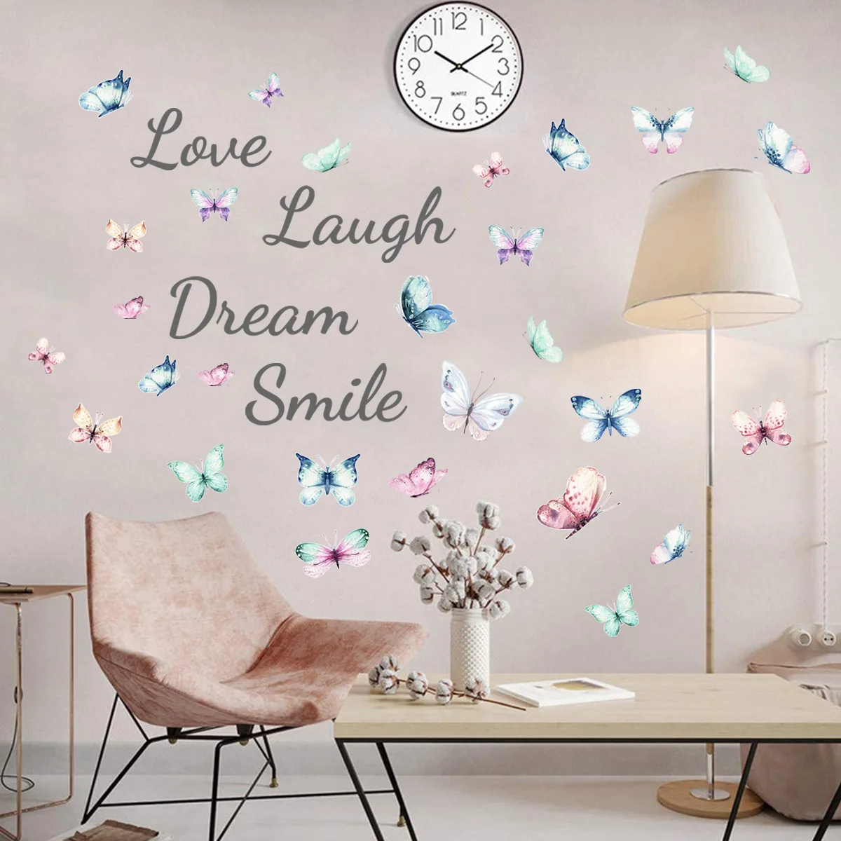 1pc Butterfly Wall Stickers for Living Room Decoration