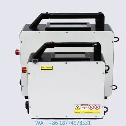 l Paint Rust Removal on Stone Stainless Steel Metal Mini Portable Fiber Cleaning Machine Only 8kgs for Oi