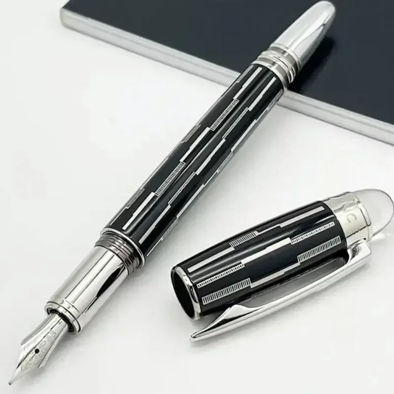 جديد متعدد MB الأسود الراتنج رقعة الشطرنج كريستال ستار رولربال جل قلم حبر جاف تصميم فريد مكتب مع الرقم التسلسلي