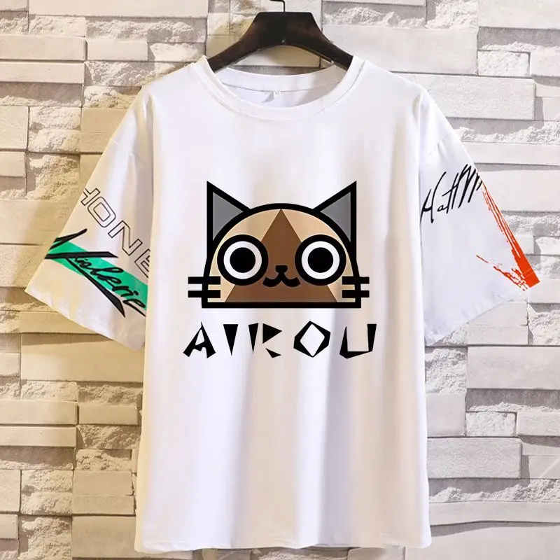 أنيمي لعبة الوحش هنتر العالم تي شيرت الرجال قصيرة الأكمام التعاون Zorai التنين Elrode لعبة الملابس