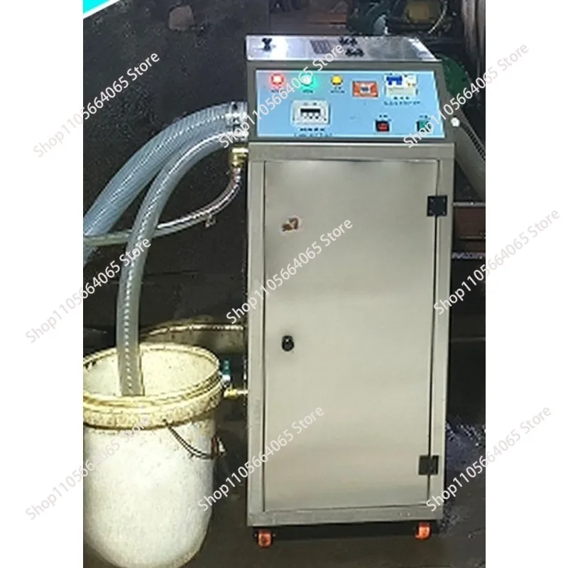 Automatic oil slick recovery machine Industrial sewage pool Oil-water separator Filter Machine tool Oil slick collector Small