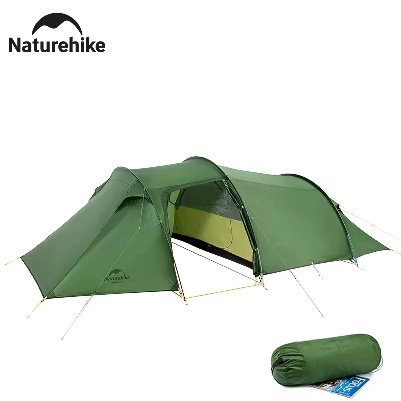 Tenda Naturehike Opalus 2 3 4 per 2 3 4 Persone, Tenda da Escursionismo 4 Stagioni, Tenda Ultraleggera da Viaggio per Esterni, Tenda da Campeggio Impermeabile 20D