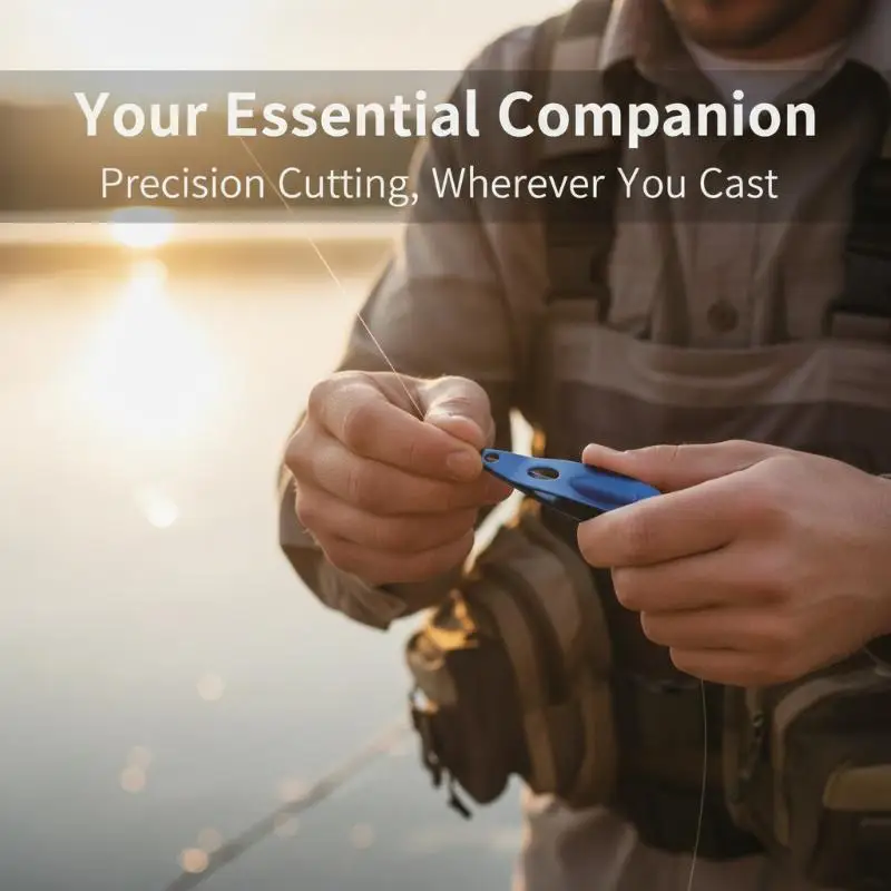Portable Fishing Line Cutter Stainless Steel Mini Scissors Sharp Line Clipper Outdoor Fishing Tackle Accessory For Angler Use