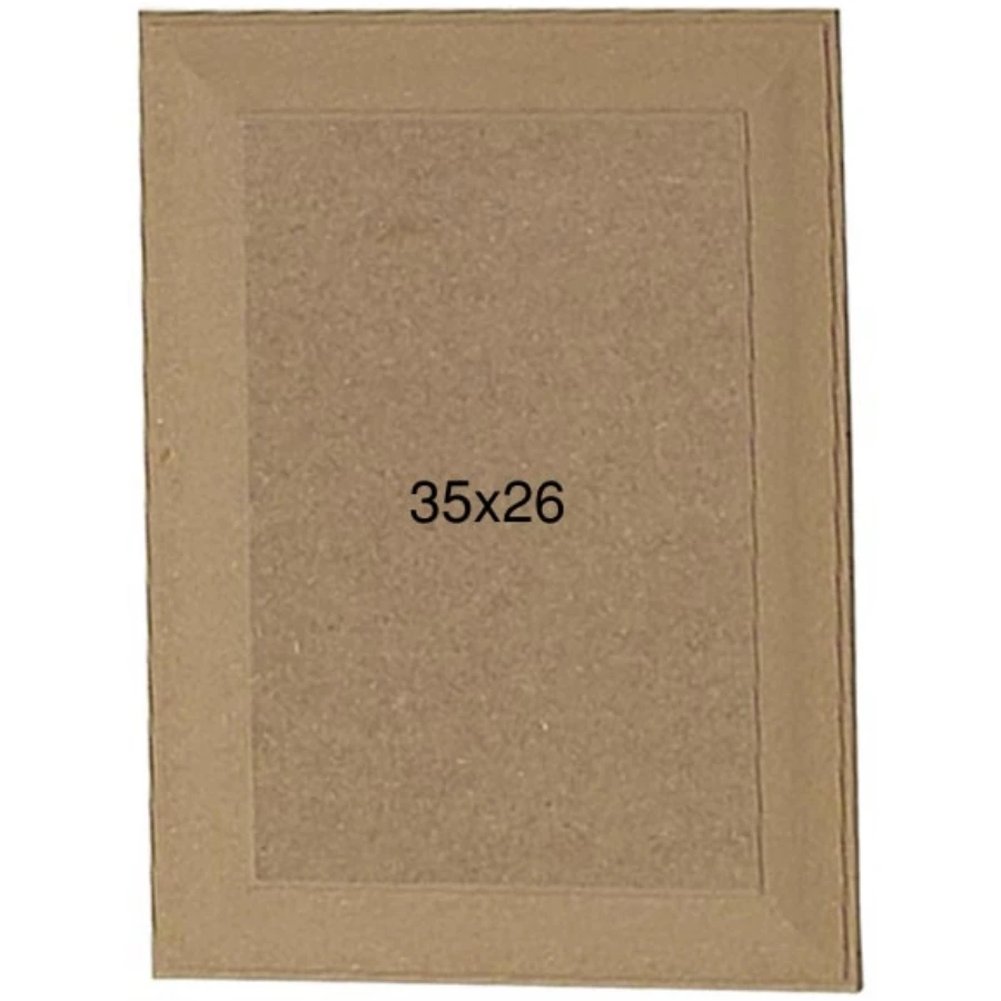 PA242 Thick A4 Board, Unpainted Raw Wood Mdf Board