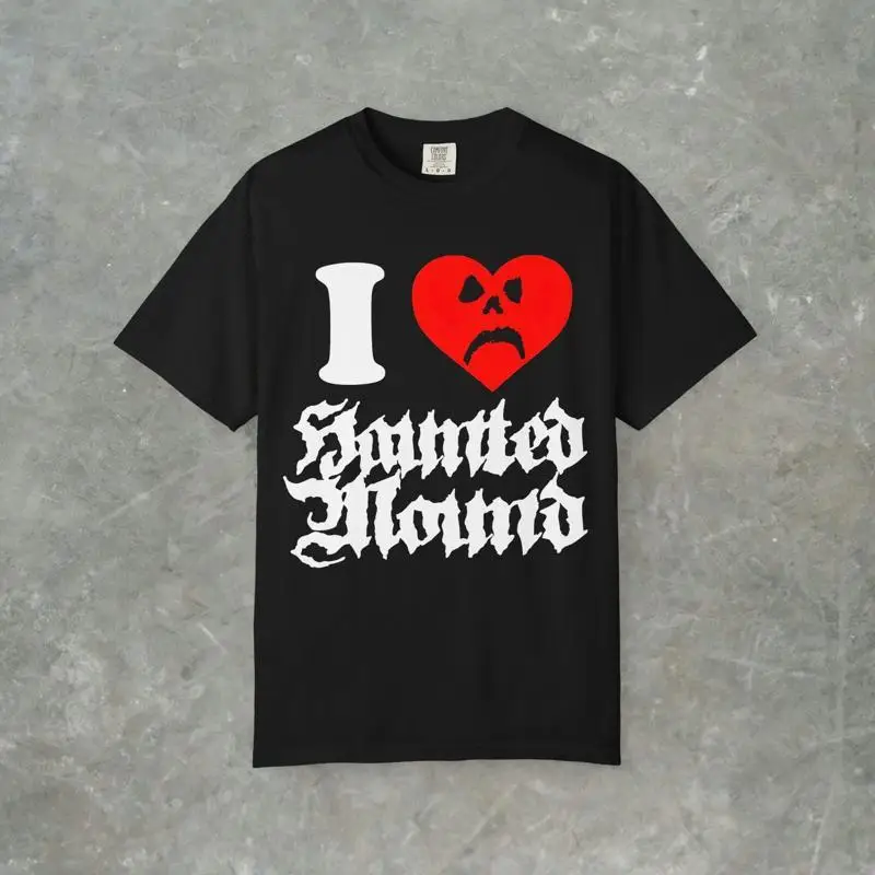 Haunted Mound T Shirt Spooky Halloween Apparel Unique