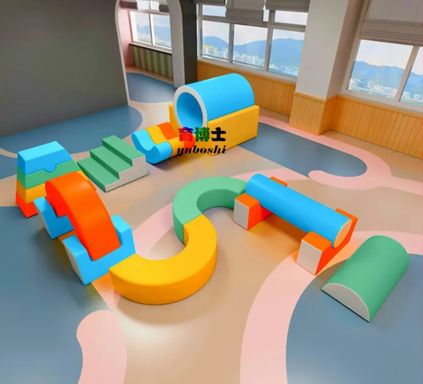 Early Learning Center for Playroom, Equipamentos de Integração Sensorial Infantil, Soft Play House para Jardim de Infância, Educational Playhouse