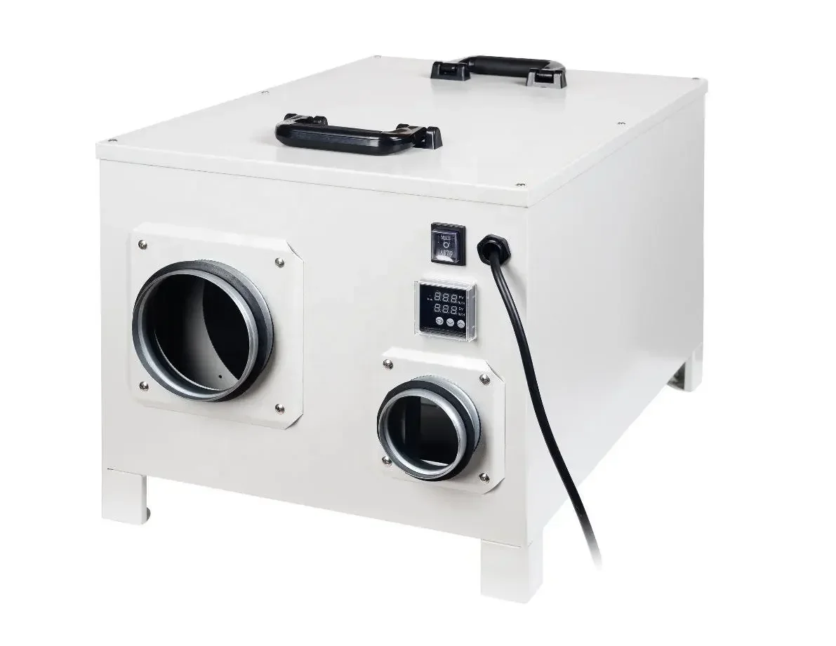 3 /10/20 Kg/h Big Capacity Rotor Desiccant  Dehumidifier for Low Humidity Required Room  Laboratory