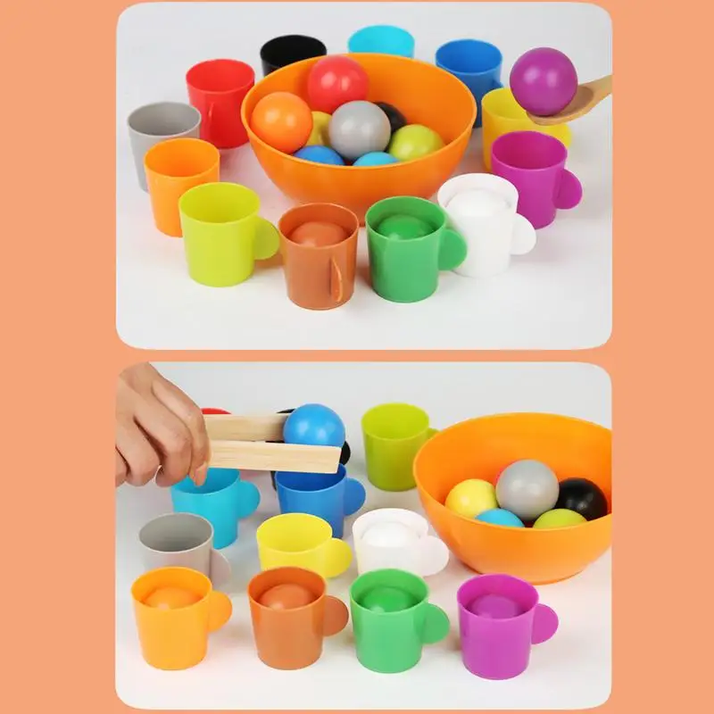 Matching Color Sorting Game Beads Matching Game Interactive Sorting Matching Game Color Learning Toys Innovative Educational Toy