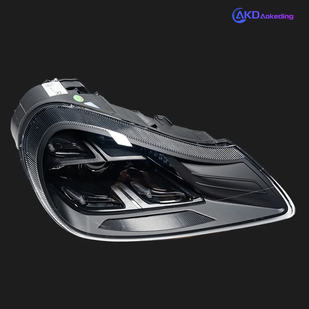 BBA Car Styling Head Lamp for Porsche Cayenne LED Headlight 2007-2010 High Power Projector Lens Dynamic Signal Drl Auto Parts