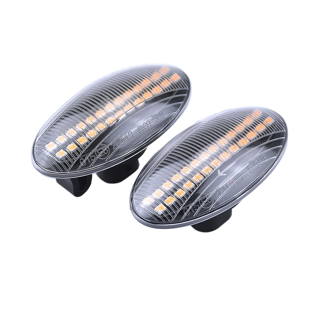 

2pcs Led Dynamic Side Marker Turn Signal Light Sequential Blinker Light Amber Indicator For Suzuki Swift Jimmy Grand Vitara JT