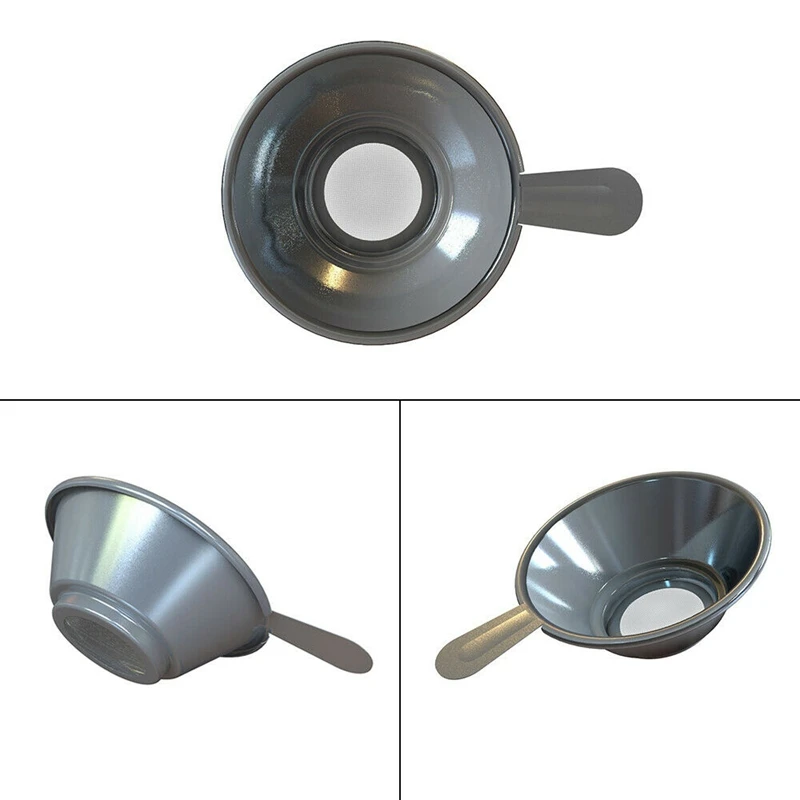 2PCS Metal UV Resin Filter Cup Funnel + 2PCS Silicone Funnel Disposable For ANYCUBIC Photon For DLP SLA 3D Printer Parts