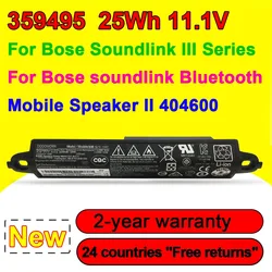 359495 Battery For Bose Soundlink III 330107 359498 330107A 330105 412540 414255,Bluetooth Mobile Speaker II 404600 11.1V 25Wh