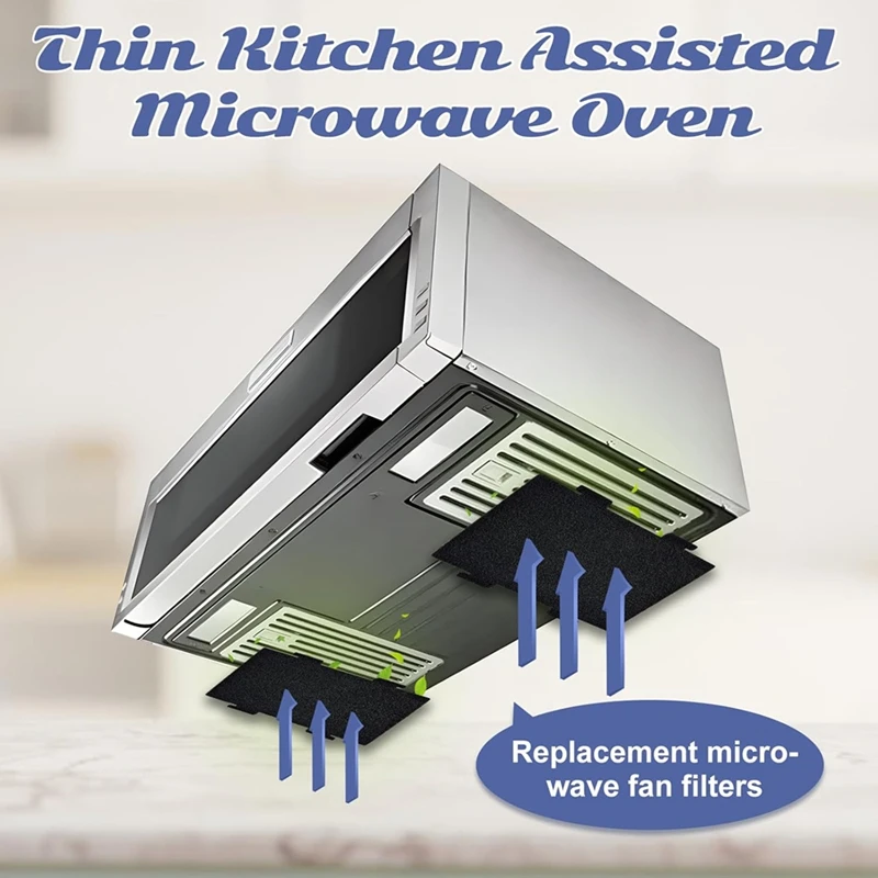 Livre d'air de remplacement pour four à micro-ondes, charbon actif pour Whirlpool YKMLSproce, YWcape ML11, WML-execute 11, chaud, 8 pièces