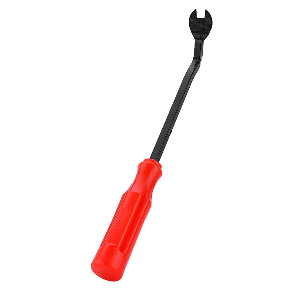 

13PCS PP&Carbon Steel Auto Trim Removal Tool Kit Red No Scratch Interior Door Panel Removal Set Universal
