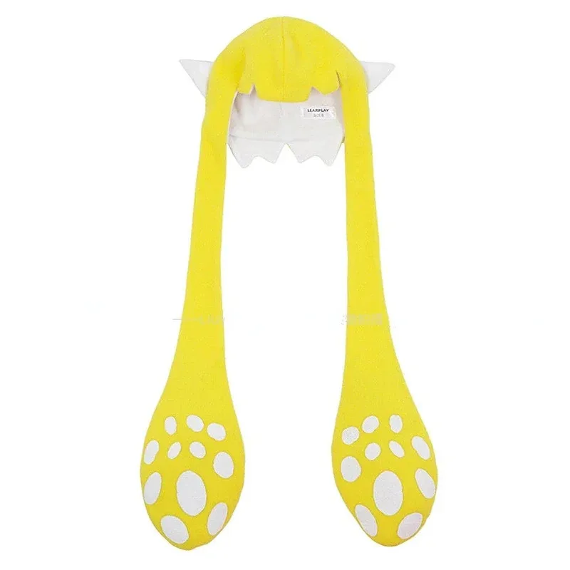 جديد ★   لعبة Splatoon 2 Inkling Squid Cosplay قبعة شتوية لطيفة بالاكلافا لحفلات الهالوين للبالغين والأطفال ملحقات أزياء ★   2025 تشي ☆