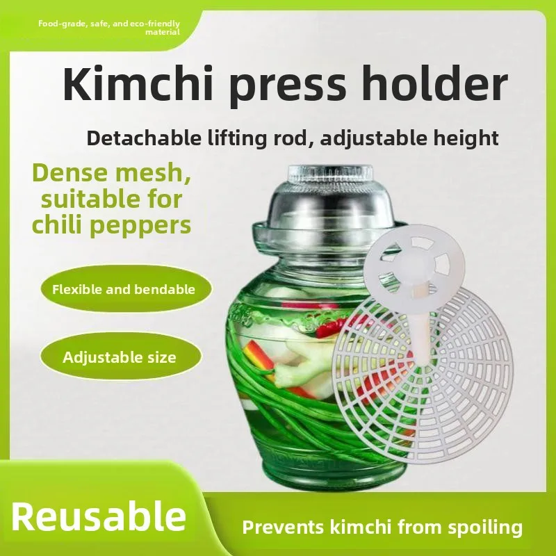 Food Grade Fermentation Jar Home Use Vegetable Press Sealable Container Pickled Cabbage Maker Anti-Blooming Kitchen Tool