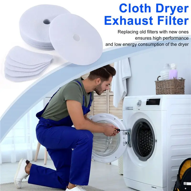 A78I Universal Cloth Dryer Exhaust Filters,Dryer Lint Filter Replacement, Compatible with for ,Sonya (20 Pieces)