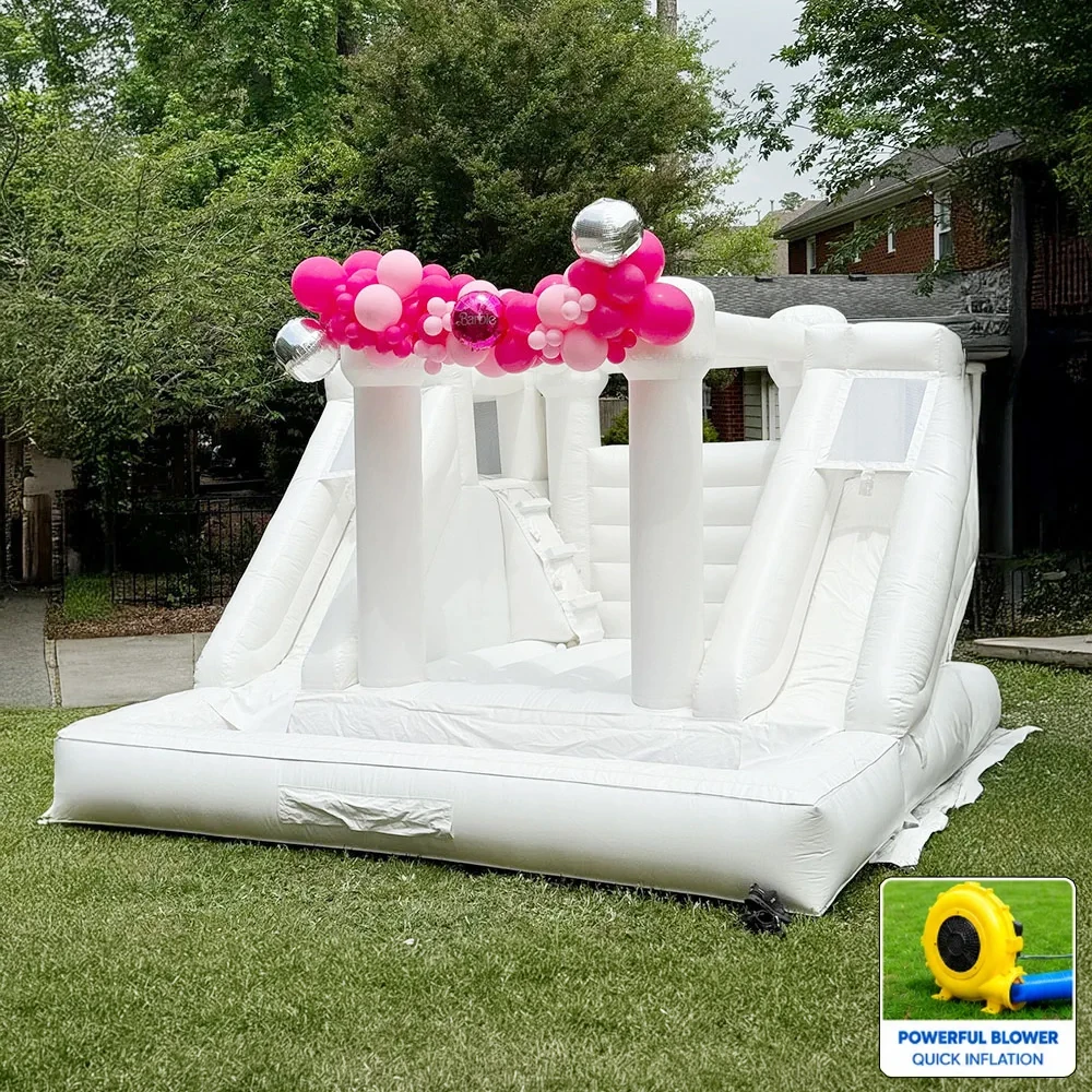 

Indoor and Outdoor Inflatable Castle Inflatable Slide Trampoline with Blower