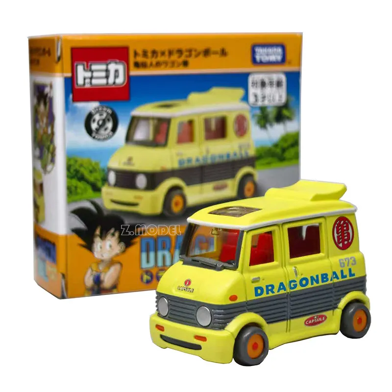 Tomica Alloy Car For Collector Simulation Holiday Gifts TOMICA Dragon Ball Turtle Immortal Station Wagon Red Ribbon Legion Small