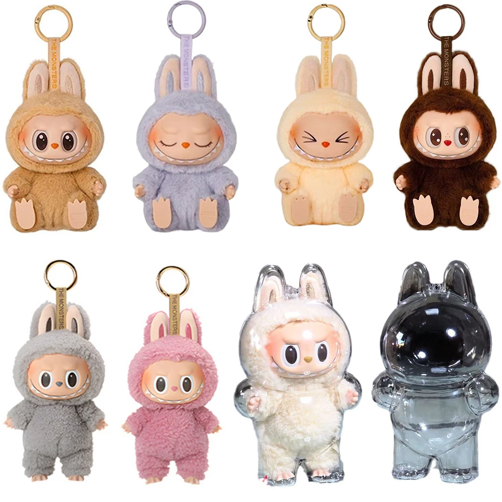 Hot Sale Anime Figure Labubu Have A Seat Series Vinyl Pendant Doll Model Toy Cute Monster Replica Keychain Toys Birthday Gifts