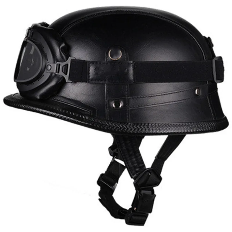 

World War Ii German Style Motorcycle Helmet Capacetes Open Face Retro Motorcycle Helmet Cascos Para Moto